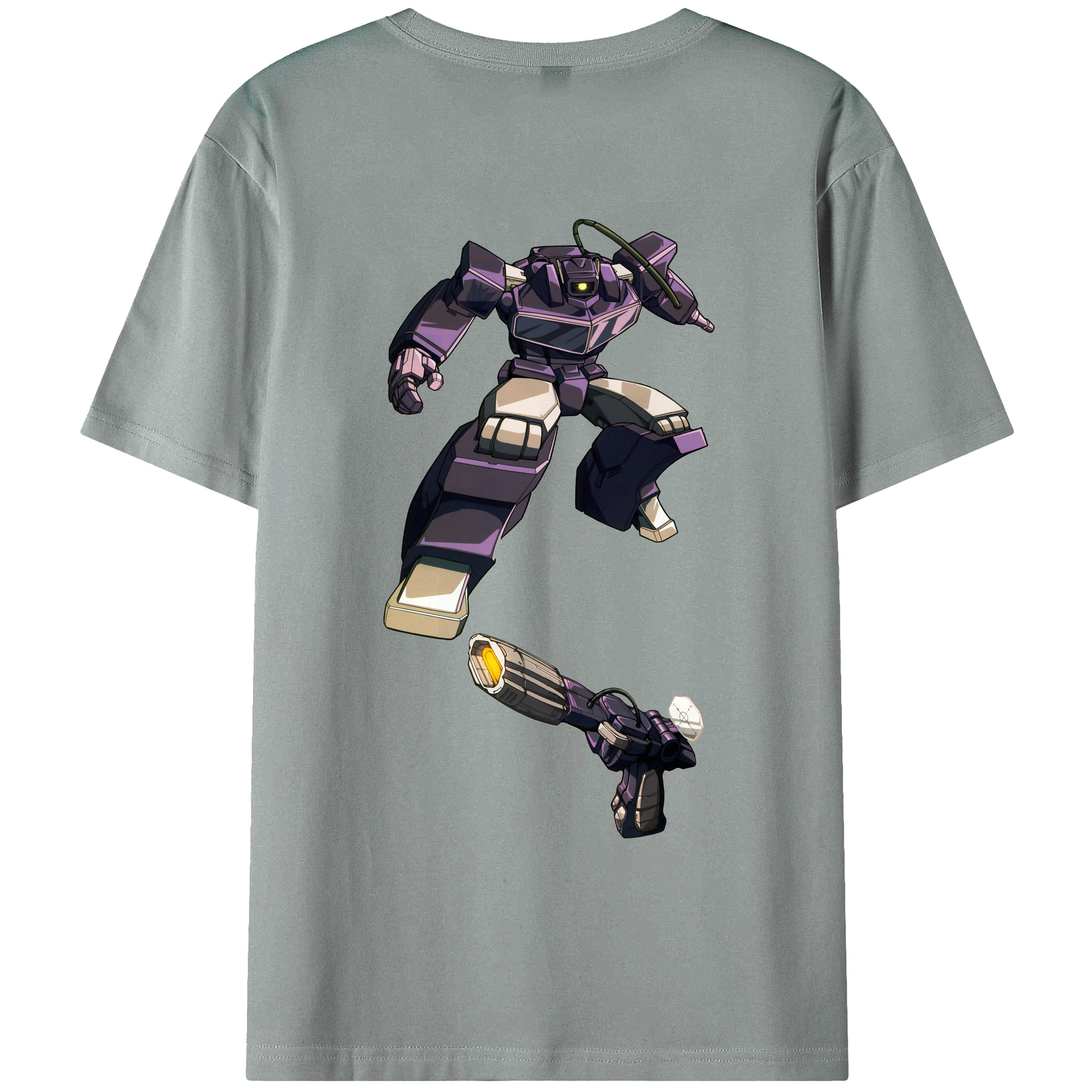 （画像用）  綿100％ メンズ半袖Tシャツ（バックプリント） 通気性